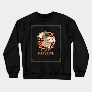 Lady Kitsune Crewneck Sweatshirt